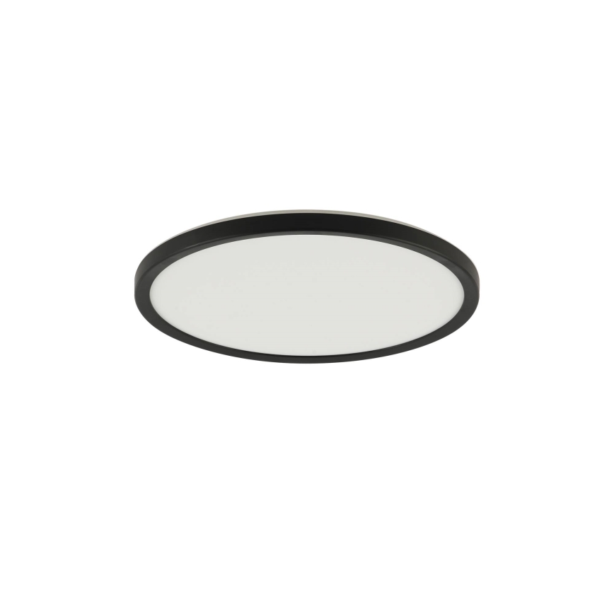 Brilagi - ULTRA SLIM dimbare LED-plafondlamp LED/18W/230V 2700-6500K Ø 30 cm zwart + afstandsbediening