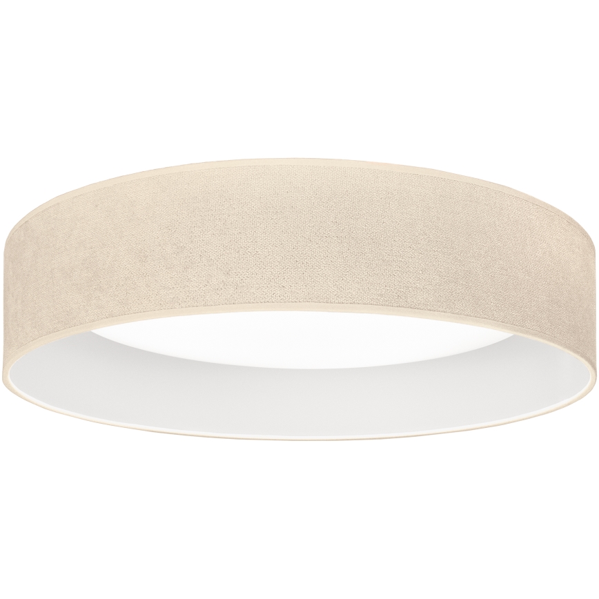 Brilagi - LED dimbare plafondlamp VELVET SMARTIX LED/36W/230V 3000-6000K Ø 55 cm crème Wi-Fi Tuya Beacon + afstandsbediening