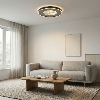 Brilagi - Dimbare LED-plafondlamp VIRELA LED/86W/230V 3000-6000K Ø 50 cm + afstandsbediening