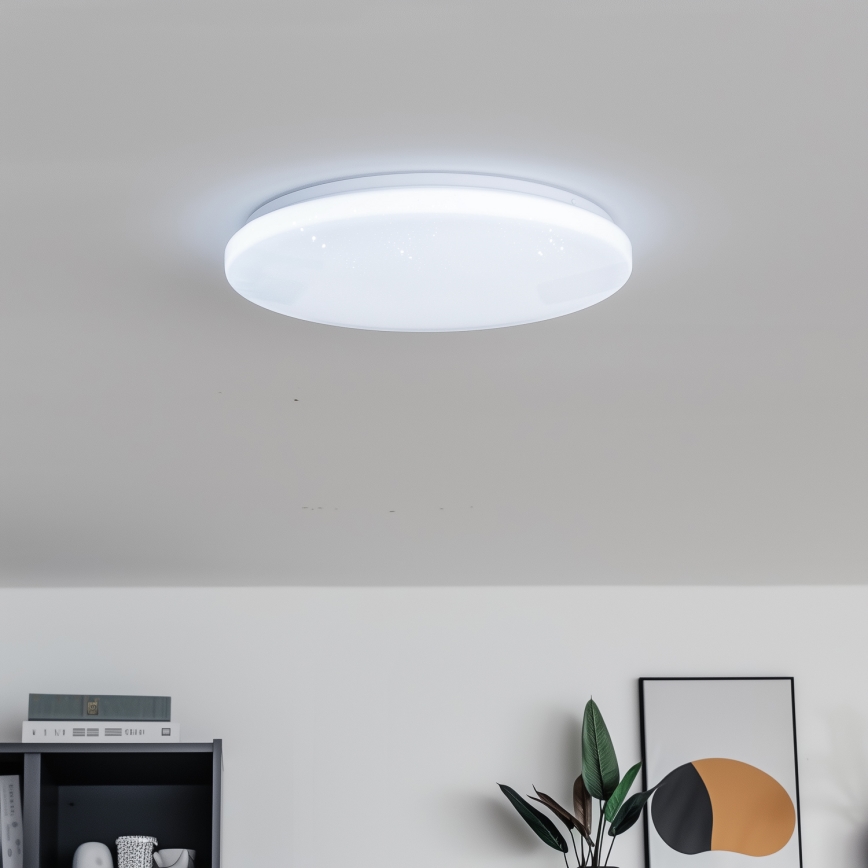 Brilagi - Dimbaar SMART STARS LED-armatuur 24W/230V Ø 38 cm 2700-6500K Wi-Fi Tuya + afstandsbediening