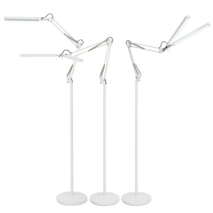 Brilagi - LED Dimbare flexibele vloerlamp VARIO LED/14W/230V 3000-6000K 157 cm wit