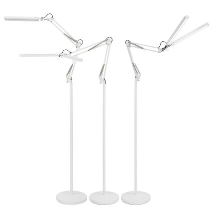 Brilagi - LED Dimbare flexibele vloerlamp VARIO LED/14W/230V 3000-6000K 157 cm wit
