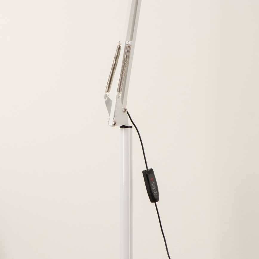 BRILAGI - LED Dimbare flexibele vloerlamp VARIO LED/14W/230V 3000-6000K 157 cm wit