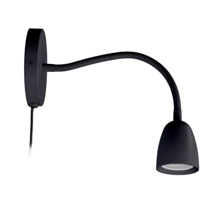 Brilagi - Dimbare kleine LED Wandlamp LED/4W/230V zwart