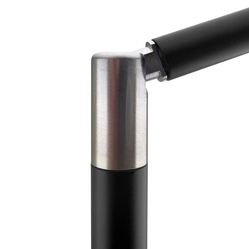 Brilagi - LED-dimbare tafellamp met aanraakbediening en USB-poorten VARIO LED/7W/230V 3000-6500K CRI 96 zwart