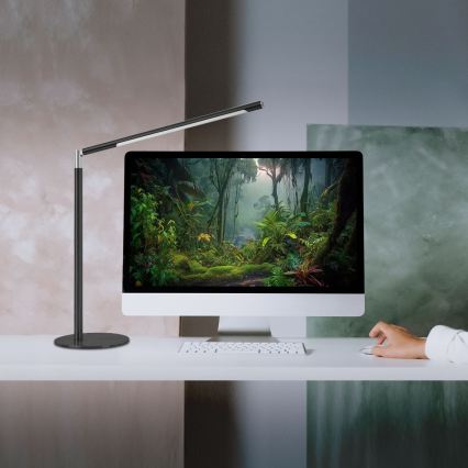 Brilagi - Dimbare tafellamp met aanraakbediening VARIO LED/7W/230V 3000-6500K CRI 96 zwart