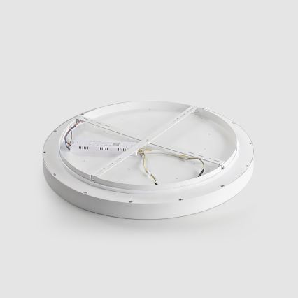 Brilagi - LED dimbare plafondlamp GLASS POOL DOUBLE LED/60W/230V 3000-6000K 50 cm wit + afstandsbediening