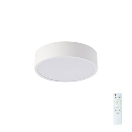 Brilagi - LED-dimbare plafondlamp POOL LED/18W/230V 3000-6000K 20 cm wit + afstandsbediening