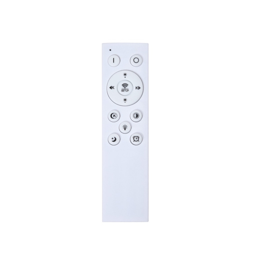 Brilagi - Dimbare LED-plafondlamp SLIMFRAME WOOD LED/58W/230V 64x64 cm 3000-6000K bruin + afstandsbediening
