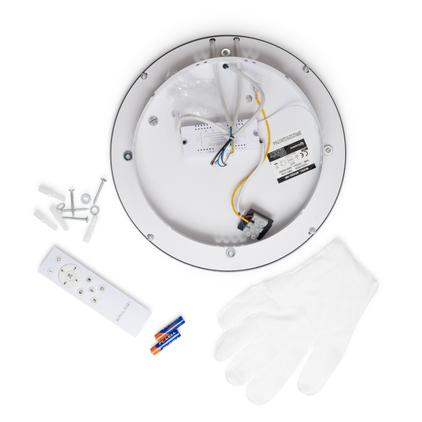 Brilagi - Dimbare LED-plafondlamp TRIVARO LED/56W/230V 3000-6000K Ø 30 cm + afstandsbediening