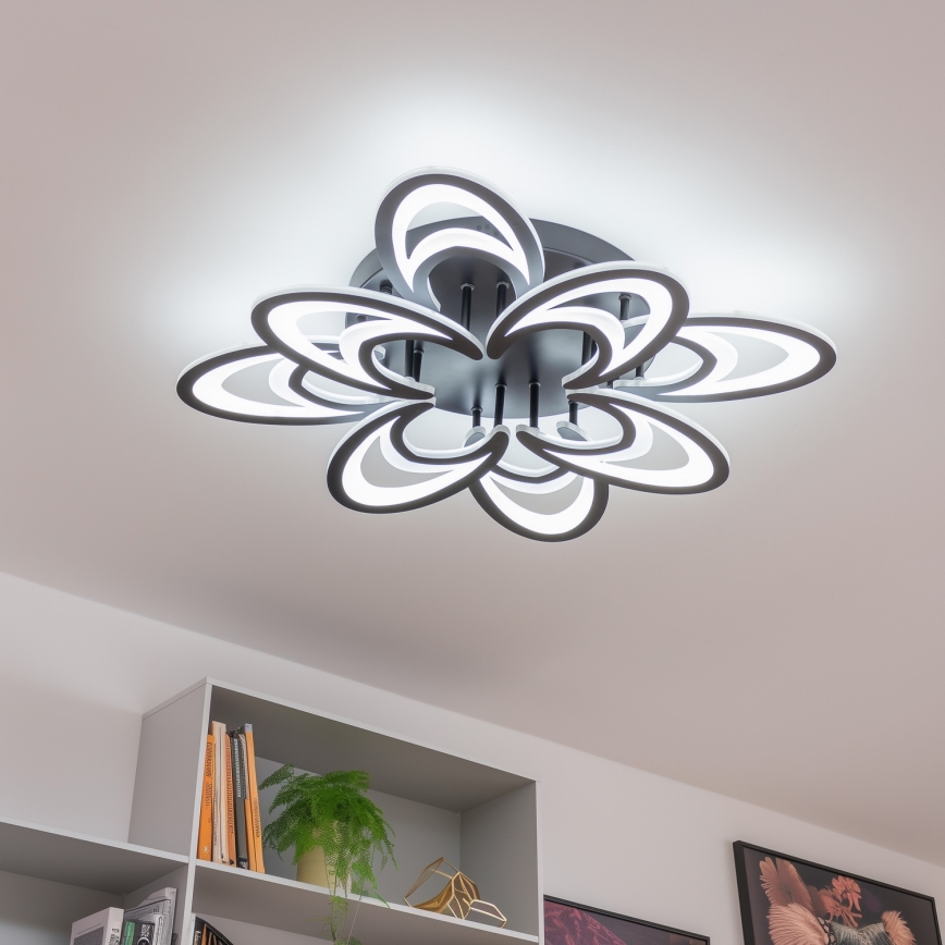Brilagi - Dimbare LED bevestigde hanglamp TWIST LED/125W/230V 3000-6500K + afstandsbediening