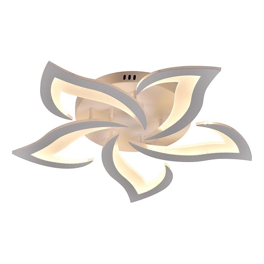 Brilagi - Dimbare LED bevestigde hanglamp TWIST LED/55W/230V 3000-6500K wit + afstandsbediening