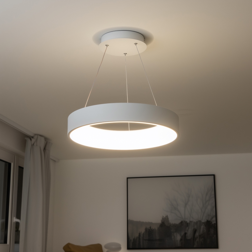 Brilagi - Dimbare LED Hanglamp aan een koord FALCON LED/40W/230V 3000-6500K wit + afstandsbediening