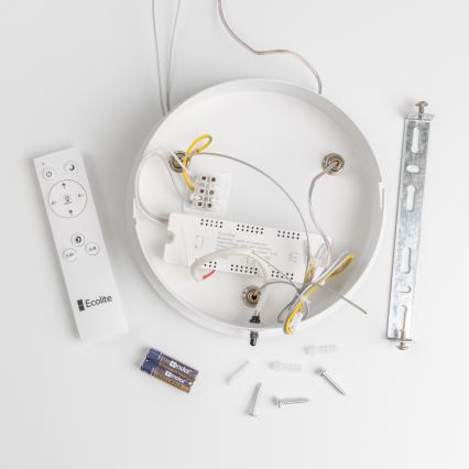 Brilagi - Dimbare LED Hanglamp aan een koord FALCON LED/40W/230V 3000-6500K wit + afstandsbediening