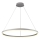 Brilagi - Dimbare LED-hanglamp aan kabel CIRCLE LED/55W/230V 3000-6500K Ø 80 cm zilver + afstandsbediening