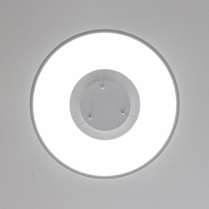 Brilagi - Dimbare LED-pendellamp aan kabel FALCON II LED/67W/230V 3000–6500K Ø 40 cm wit + afstandsbediening