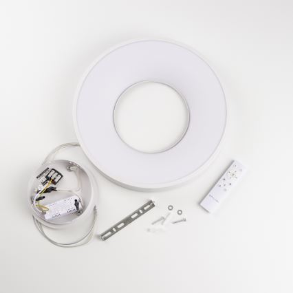 Brilagi - Dimbare LED-pendellamp aan kabel FALCON II LED/67W/230V 3000–6500K Ø 40 cm wit + afstandsbediening