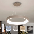 BRILAGI - dimbare LED-hanglamp aan kabel FALCON II LED/99W/230V 3000-6500K Ø 60 cm beige + afstandsbediening