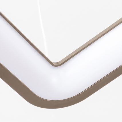 BRILAGI - dimbare LED-hanglamp aan kabel FALCON SLIM LED/50W/230V 3000-6500K 50x50 cm beige + afstandsbediening