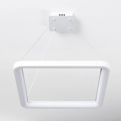 Brilagi - LED dimbare hanglamp aan kabel FALCON SLIM LED/50W/230V 3000-6500K 50x50 cm wit + afstandsbediening