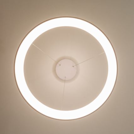 Brilagi - LED-dimbare hanglamp aan kabel FALCON II LED/108W/230V 3000-6500K Ø 80 cm wit + afstandsbediening