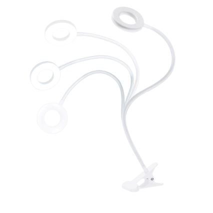 Brilagi - Dimbare LED-lamp met klem ORBELA LED/8W/5V 3000/4000/5000K wit