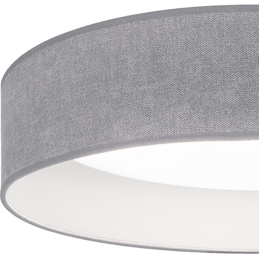 Brilagi - Dimbare LED-plafondlamp VELVET SMARTIX LED/24W/230V 3000–6000K Ø 45 cm grijs Wi‑Fi Tuya Beacon + afstandsbediening