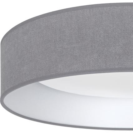 Brilagi - Dimbare LED-plafondlamp VELVET SMARTIX LED/24W/230V 3000–6000K Ø 45 cm grijs Wi‑Fi Tuya Beacon + afstandsbediening
