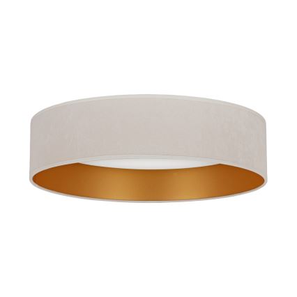 Brilagi - Dimbare LED Plafondlamp VELVET SMART LED/36W/230V d. 55 cm 2700-6500K Wi-Fi Tuya crème/goud + afstandsbediening