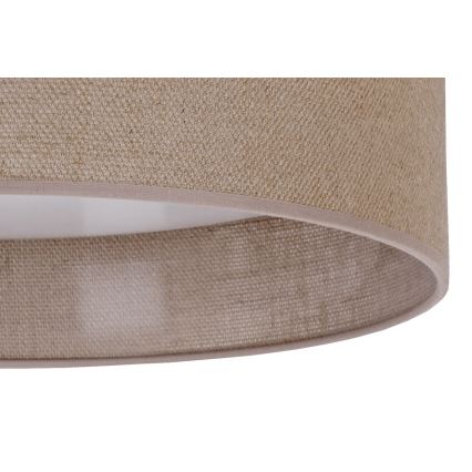 Brilagi - Dimbare LED Plafondlamp VELVET SMART LED/36W/230V d. 55 cm 2700-6500K Wi-Fi Tuya bruin + afstandsbediening