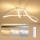 Brilagi - Dimbare LED-opbouwplafondlamp TWISTER LED/60W/230V 3000-6000K wit + afstandsbediening