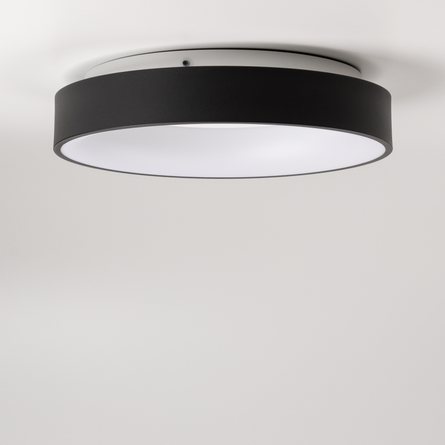 Brilagi - Dimbare LED Plafond Lamp LED/40W/230V 3000-6500K zwart + afstandsbediening