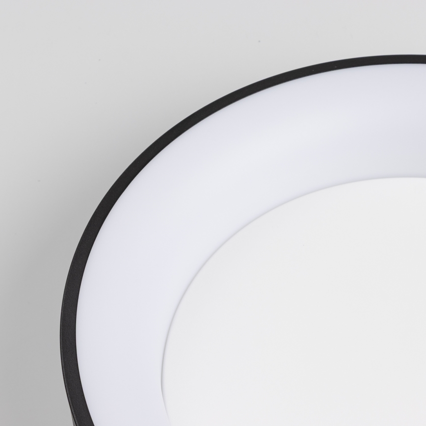 Brilagi - Dimbare LED Plafond Lamp LED/40W/230V 3000-6500K zwart + afstandsbediening