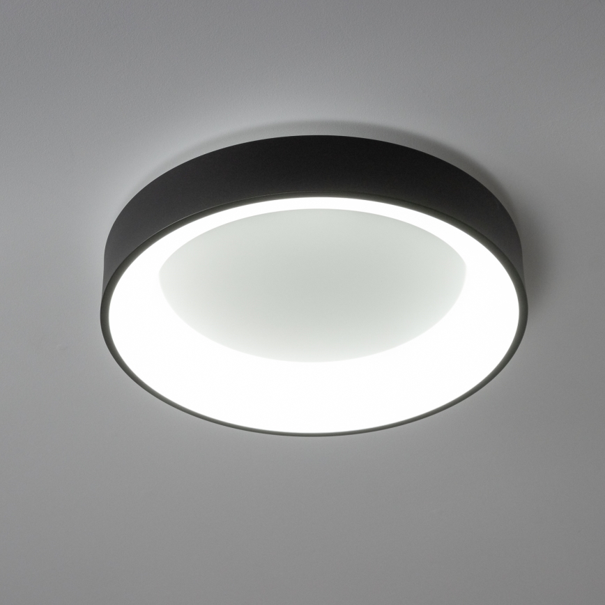 Brilagi - Dimbare LED Plafond Lamp LED/40W/230V 3000-6500K zwart + afstandsbediening