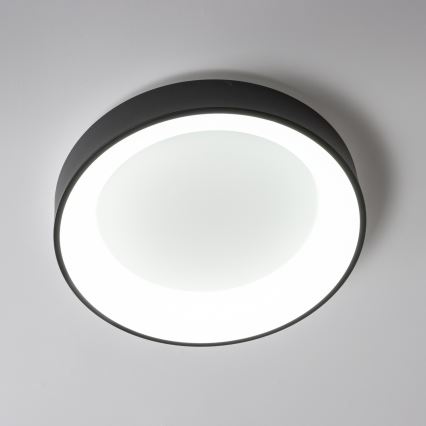 Brilagi - Dimbare LED Plafond Lamp LED/40W/230V 3000-6500K zwart + afstandsbediening