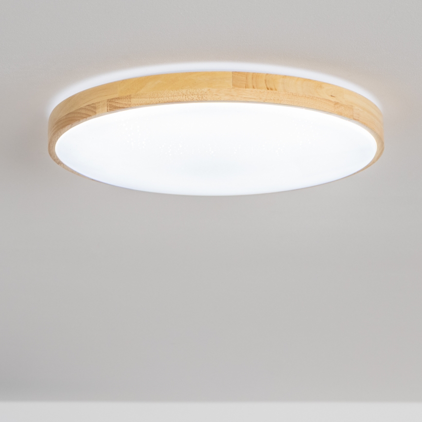 Brilagi - Dimbare LED Plafond Lamp PINE LED/60W/230V + afstandsbediening