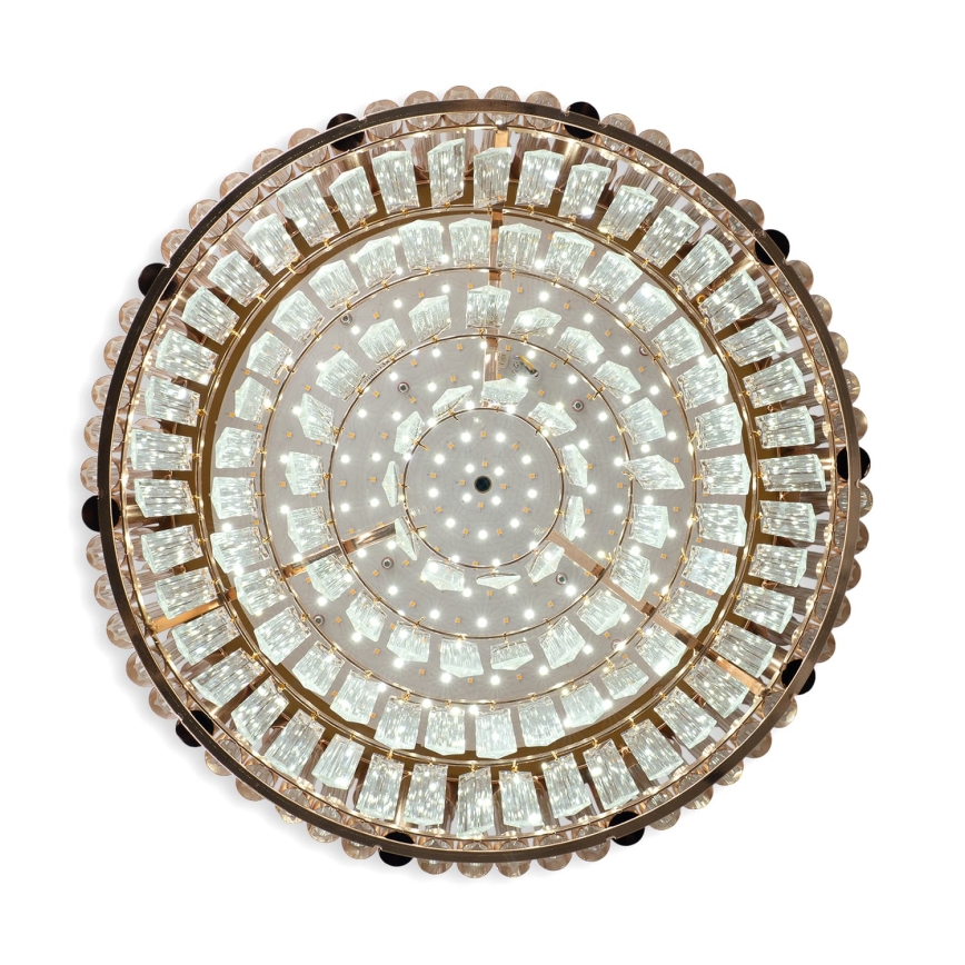 BRILAGI - Dimbare LED plafondlamp CROWN LED/41W/230V 3000-6000K Ø 48 cm goudkleurig + afstandsbediening