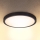 Brilagi - Dimbare LED plafondlamp ESTELA LED/36W/230V 3000-6500K ø 30 cm zwart + afstandsbediening