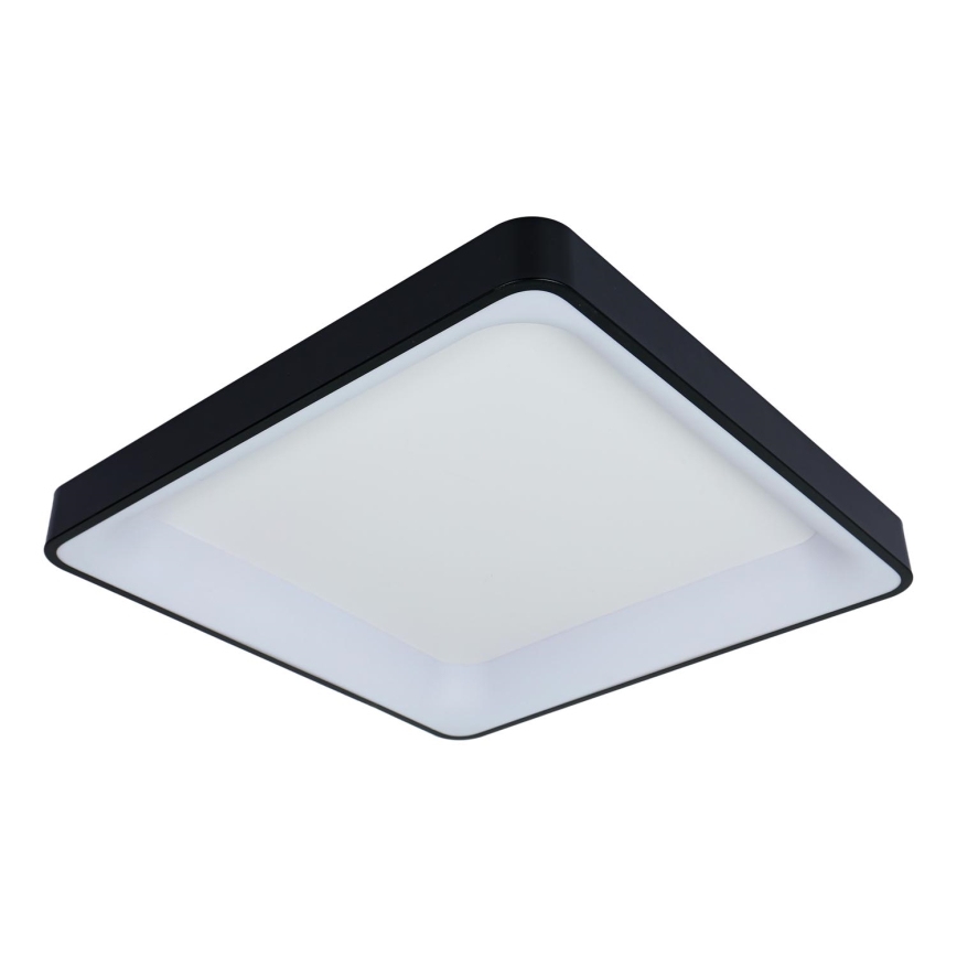 Brilagi - Dimbare LED-plafondlamp FALCON II LED/125W/230V 3000-6500K 60x60 cm zwart + afstandsbediening