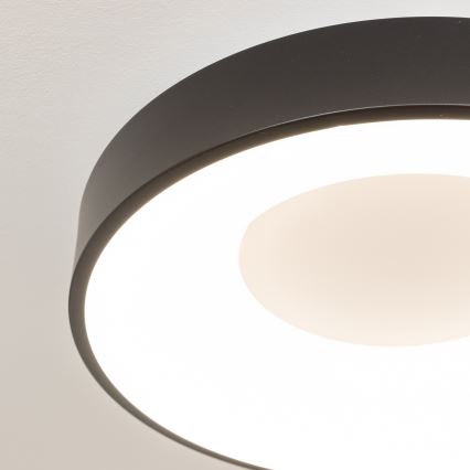 Brilagi - LED-dimbare plafondlamp FALCON II LED/67W/230V 3000-6500K Ø 40 cm zwart + afstandsbediening