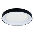 Brilagi - Dimbare LED-plafondlamp FALCON II LED/99W/230V 3000-6500K Ø 60 cm zwart + afstandsbediening