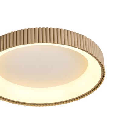 Brilagi - LED dimbare plafondlamp FALCON MODERN LED/30W/230V 3000-6500K Ø 40 cm beige + afstandsbediening