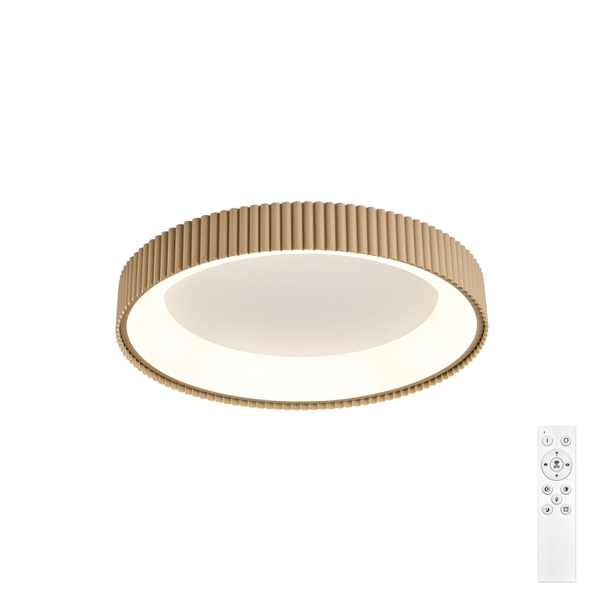 Brilagi - LED dimbare plafondlamp FALCON MODERN LED/30W/230V 3000-6500K Ø 40 cm beige + afstandsbediening