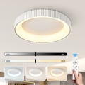 Brilagi - Dimbare LED-plafondlamp FALCON MODERN LED/54W/230V 3000-6000K 60 cm wit + afstandsbediening
