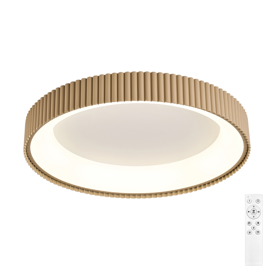 Brilagi - LED-dimbare plafondlamp FALCON MODERN LED/54W/230V 3000-6500K 60 cm beige + afstandsbediening