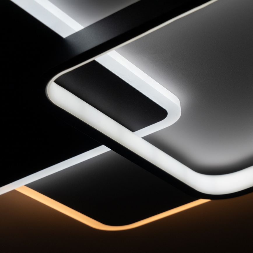 Brilagi - Dimbare LED-plafondlamp FLARE LED/64W/230V 45x45 cm 3000/4000/6000K + afstandsbediening