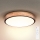 Brilagi - Dimbare LED plafondlamp GLORIA LED/48W/230V 3000-6500K eiken diameter 40 cm + afstandsbediening