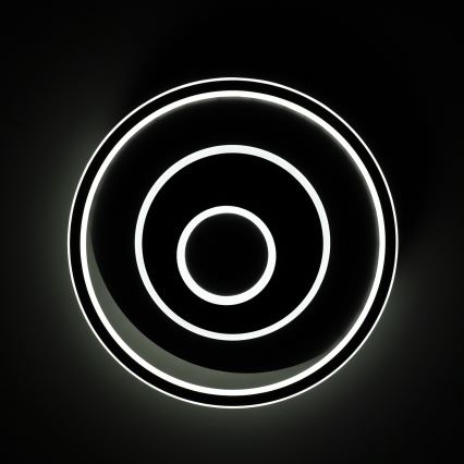 BRILAGI - Dimbare LED-plafondlamp IRIS LED/83W/230V 3000-6000K 46x50 cm zwart + afstandsbediening