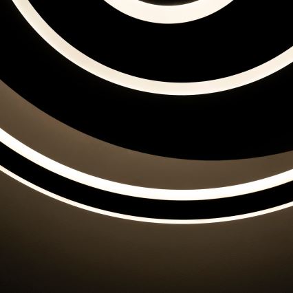 BRILAGI - Dimbare LED-plafondlamp IRIS LED/83W/230V 3000-6000K 46x50 cm zwart + afstandsbediening