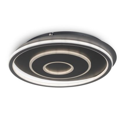 BRILAGI - Dimbare LED-plafondlamp IRIS LED/83W/230V 3000-6000K 46x50 cm zwart + afstandsbediening